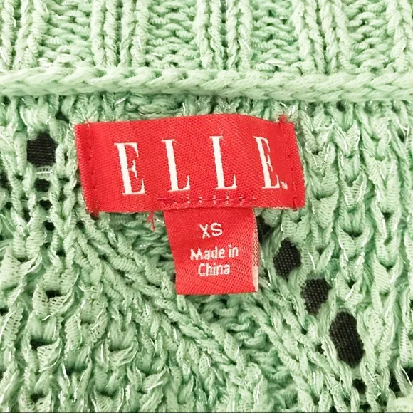 Elle Mint Green Sweater - Picture 2 of 9